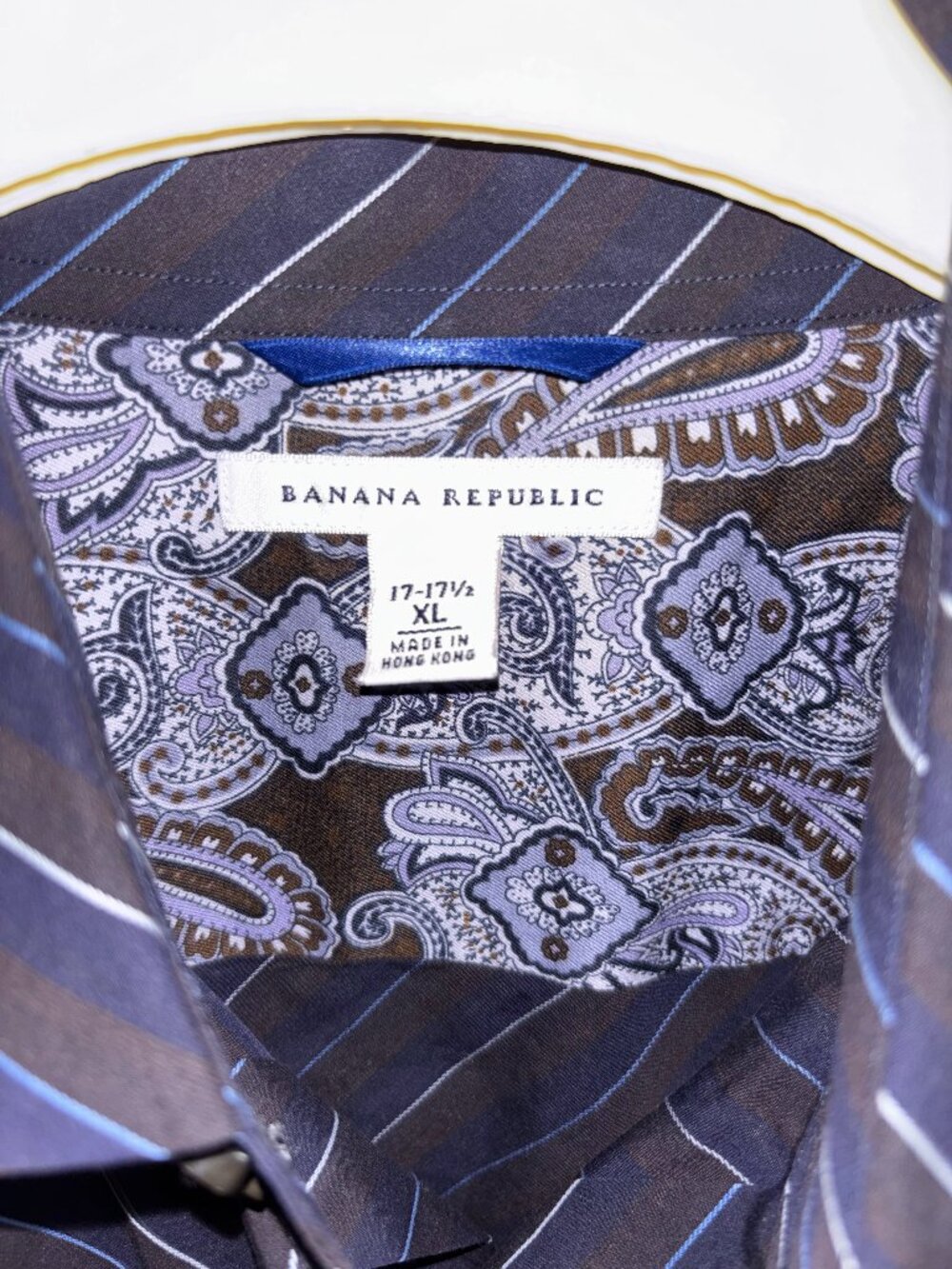 Mens XL Banana Republic Button Down Dress Shirt